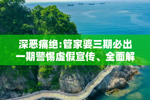 深恶痛绝:管家婆三期必出一期警惕虚假宣传、全面解答与解释
