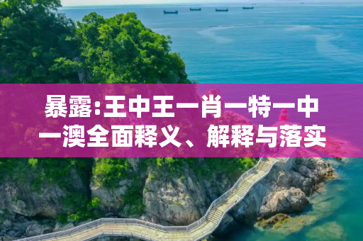 暴露:王中王一肖一特一中一澳全面释义、解释与落实