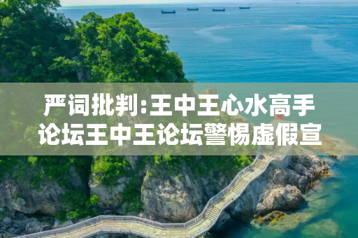 严词批判:王中王心水高手论坛王中王论坛警惕虚假宣传-全面释义、解释与落实