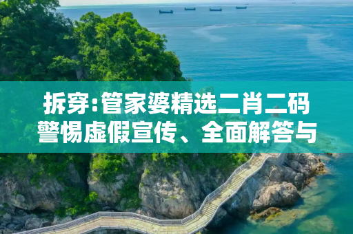 拆穿:管家婆精选二肖二码警惕虚假宣传、全面解答与解释