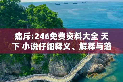 痛斥:246免费资料大全 天下 小说仔细释义、解释与落实