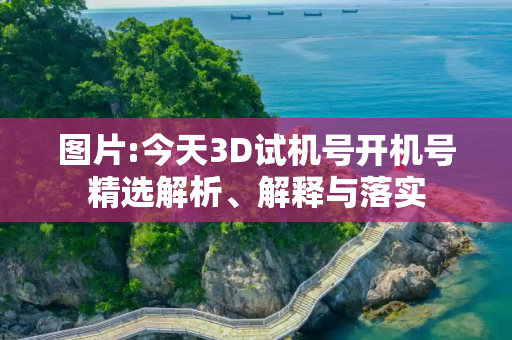 图片:今天3D试机号开机号精选解析、解释与落实