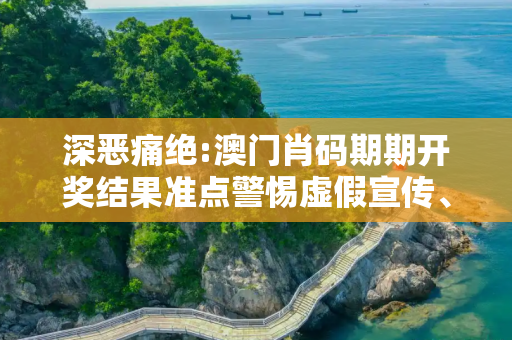 深恶痛绝:澳门肖码期期开奖结果准点警惕虚假宣传、全面解答与解释