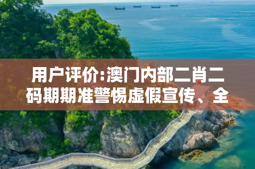 用户评价:澳门内部二肖二码期期准警惕虚假宣传、全面解答与解释