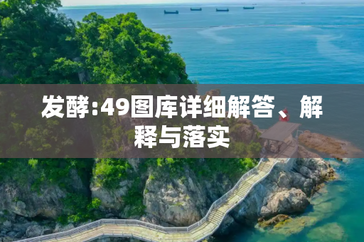 发酵:49图库详细解答、解释与落实