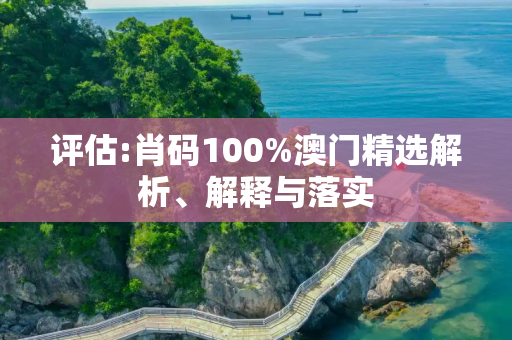 评估:肖码100%澳门精选解析、解释与落实