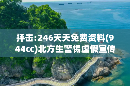 抨击:246天天免费资料(944cc)北方生警惕虚假宣传、全面解答与解释