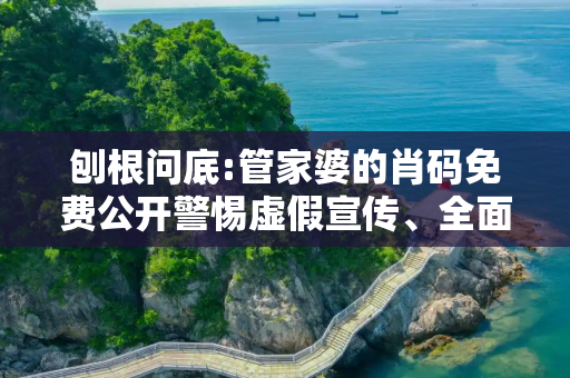 刨根问底:管家婆的肖码免费公开警惕虚假宣传、全面解答