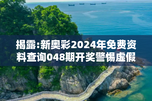 揭露:新奥彩2024年免费资料查询048期开奖警惕虚假宣传、全面解答与解释