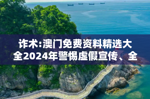 诈术:澳门免费资料精选大全2024年警惕虚假宣传、全面解答与解释
